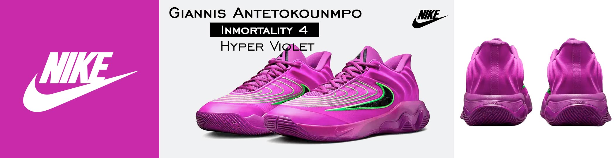 Giannis Antetokounmpo Immortality 4 Hiper Violet