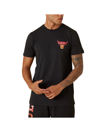 Chicago Bulls Metallic Black T-Shirt