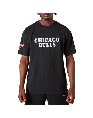 NEW ERA TRICOU NBA GRAPHIC TEE CHI BUL BLK