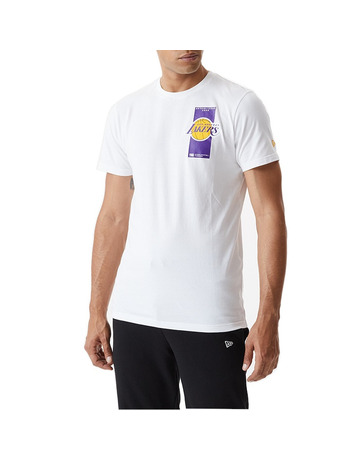 T-Shirt New Era Coastal Heat Infill NBA Los Angeles Lakers - Navy - men´s 