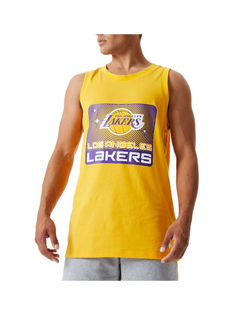 T-Shirt New Era Team Logo Oversized NBA Los Angeles Lakers - Black - men´s  