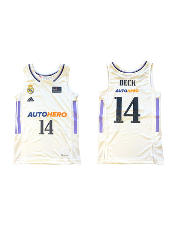 Camiseta Niño Real Madrid Basket 2017/18 (1ª Equipación)
