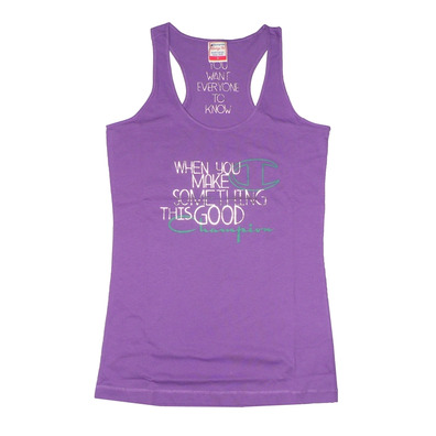 Champion Camiseta Mujer Heritage Rochester N.Y (morado)