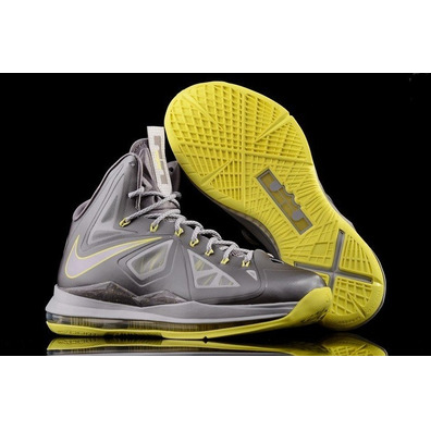 LeBron X "Canary Diamond" (007/gris atomic/amarillo)