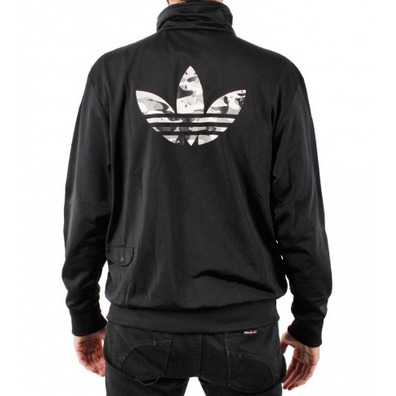 Adidas Chaqueta Firebird Camo-TT (negro)