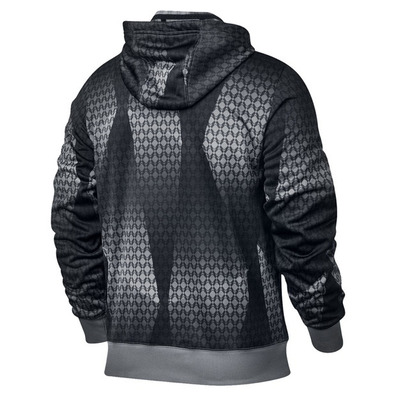 Lebron Sudadera Capucha Hero Print FZ Hoody (065/negro/gris)