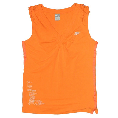 Nike Camiseta V-Neck Sleveless (818/naranja)