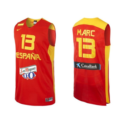 Camiseta Selección España Marc Gasol (600/rojo/amarillo)