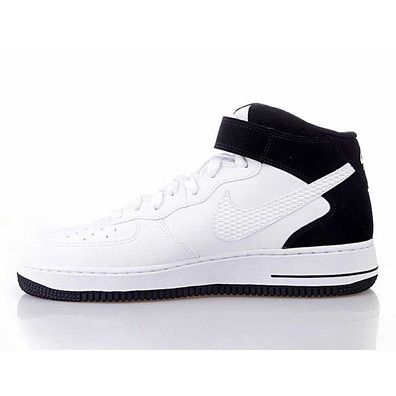 Air Force 1 Mid '07 "WhiteBlack" (124/blanco/negro)