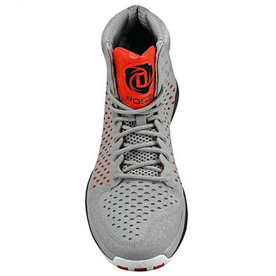 Adidas Derrick Rose 3 "Aluminium"(gris/rojo/negro)