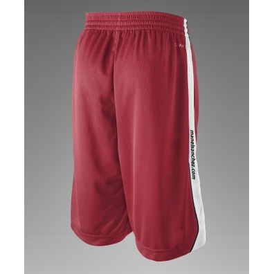 Nike Short Team Dri New Hustle (rojo/blanco)