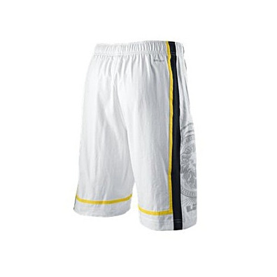 Lebron Short Gametime (100/blanco/amarillo/negro)