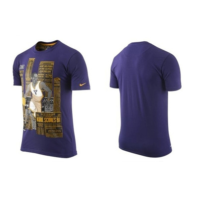 Camiseta Dri-FIT Kobe Darko (purpura/amarillo oro)