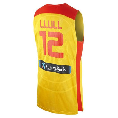 Camiseta Selección España Llull (740/amarillo/rojo)