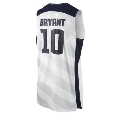 Camiseta Nike Réplica Bryant "USA" (100/blanco/navy/rojo)