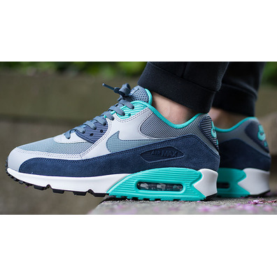 Nike Air Max 90 Essential "Blue Graphite" (408/blue graphite/negro/wolfgrey)