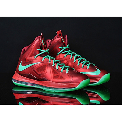 Lebron X "Christmas 2012" (600/rojo/verde)