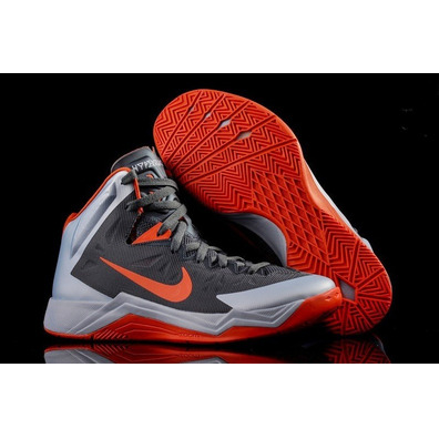 Nike Zoom Hyperquickness "Bluegrey"  (400/grey/gris/naranja)