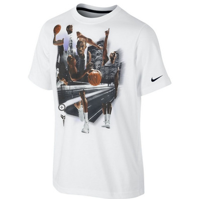 Kobe Dri-Fit "The City Of Angels" Niño (100/blanco)