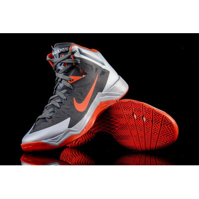 Nike Zoom Hyperquickness "Bluegrey"  (400/grey/gris/naranja)