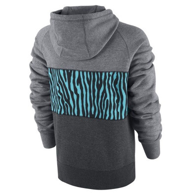 Sudadera Capucha Lebron Safari PRT (091/gris/azul/antracita)