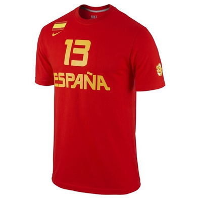 Cubre Camiseta España "Marc Gasol" (657/rojo/amarillo)