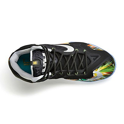 Lebron XI "Everglades" (006/negro/amarillo/verde)