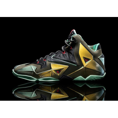 Lebron XI "King's Pride" (700/verde/oro/negro)