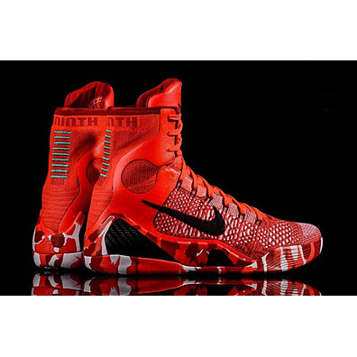 Kobe 9 Elite "Christmas" (600/brightcrimson/negro/blanco)