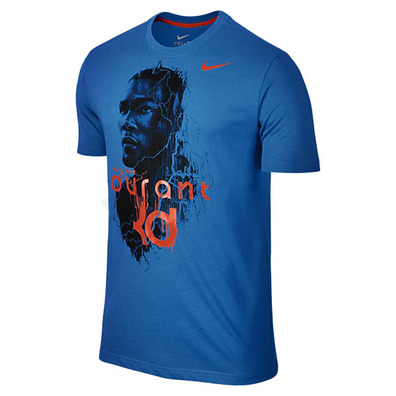 Camiseta KD Player (435/azul/naranja)