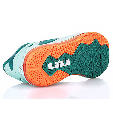 Air Max Lebron XI Low "Biscayne" (313/verde/blanco/naranja)