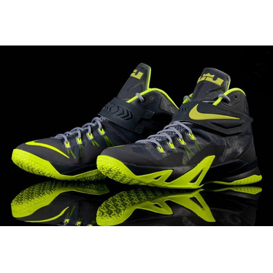 Nike Zoom LeBron Soldier VIII "ManetGrey" (070/magnet/volt/grey)