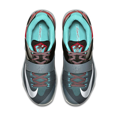 KD VII "Jaycee Carroll" (005/charcoal/dv grey/turquesa/rojo)