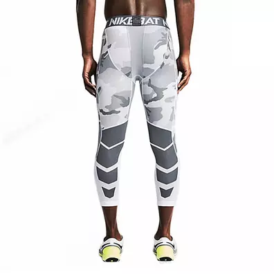 Nike Pro Hypercool Compression Woodland 3/4 (100/blanco/gris)