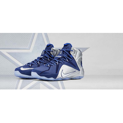 Lebron XII "Cowboys" (410/azul/plata/navy)