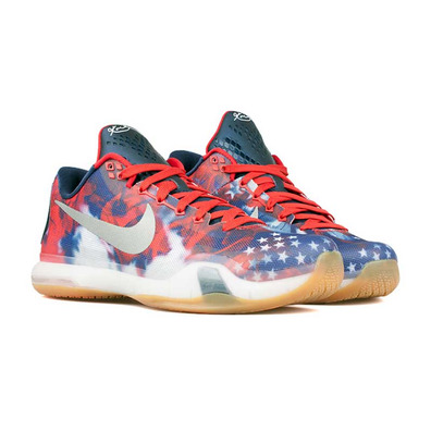 Kobe X "Independence Day" (604/university red/silver/photo blue)