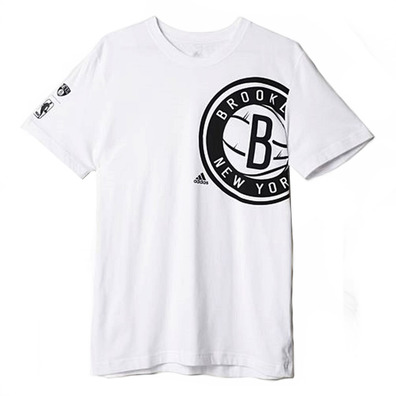 Adidas Camiseta NBA Price Brooklyn Nets (blanco)