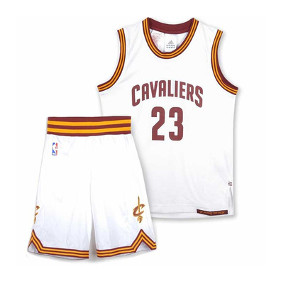 Pack Lebron James #23# Cleveland Cavaliers (blanco)