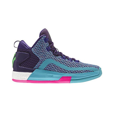 Adidas J Wall 2 Boost "All Star" Niño (morado/turquesa/rosa)