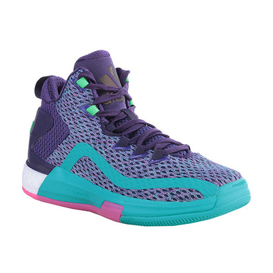 Adidas J Wall 2 Boost "All Star" Niño (morado/turquesa/rosa)