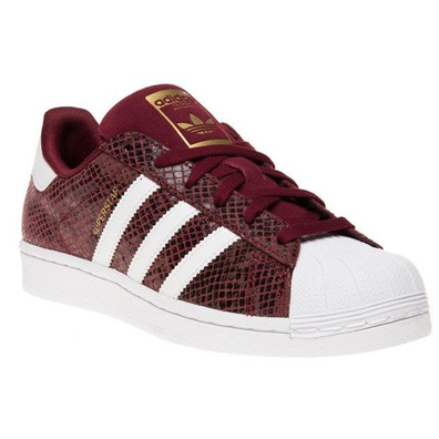 Adidas Originals Superstar Snake Kids "Maroon" (burgundy/blanco)