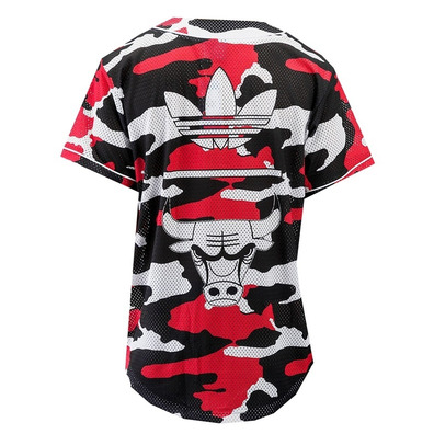 Adidas Beisbolera Chicago Bulls (rojo/negro/blanco)