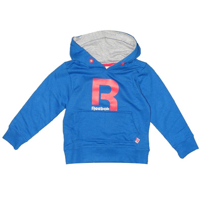 Reebok Sudadera Niño Classic (Azul/Rojo)