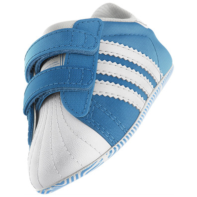 Adidas Original Superstar 2 Crib (azul/blanco)