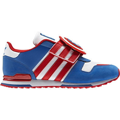 Adidas ZX 700 Capitan America K (azul/blanco/rojo)