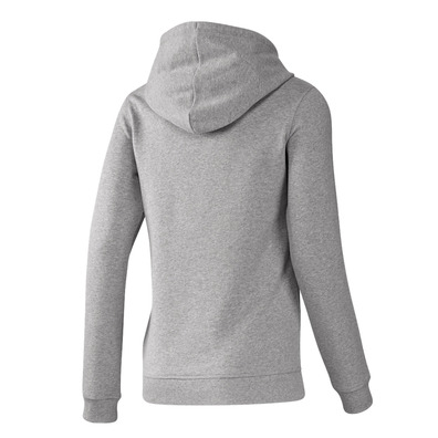 Adidas Original Sudadera Slim H Mujer (gris/blanco)