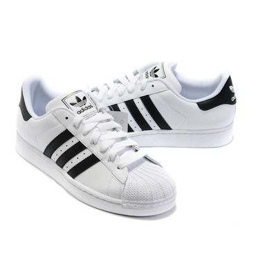 Adidas Superstar II  (blanco/negro)