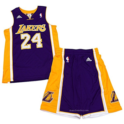 Pack Kobe Bryant Lakers Niño (purpura/amarillo)