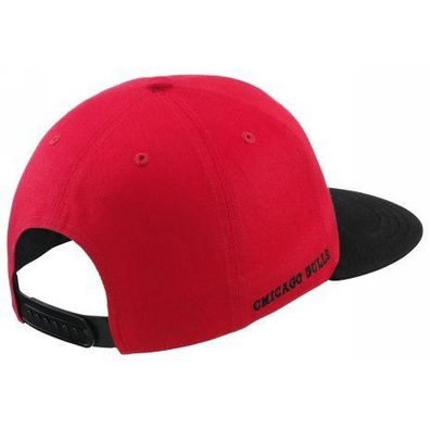 Adidas Gorra NBA 3S Bulls (rojo/negro)