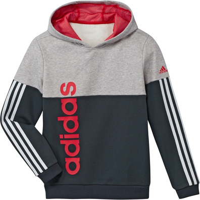 Adidas Sudadera Niño Recharged Logo (gris/plomo)